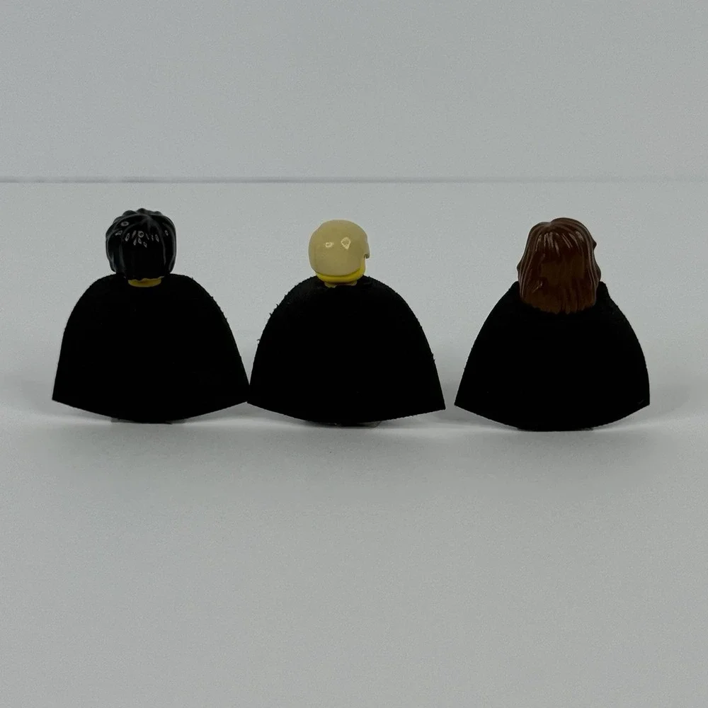 Lego Harry Potter Minifigures Lot Of 3 Harry Hermione Draco With Capes